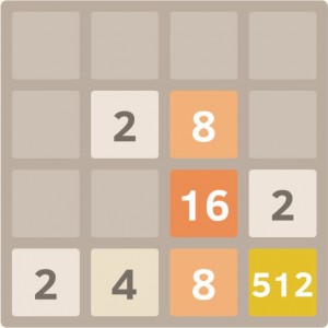 How to win 2048 - Get the largest tile in the bottom right hand corner